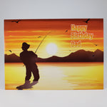 Fishing Dad Birthday Card