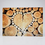 Wood Pile Heart