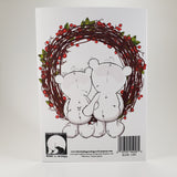 Polar Bear Wreath