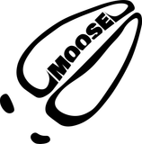 4" x 4" Moose Track Sticker